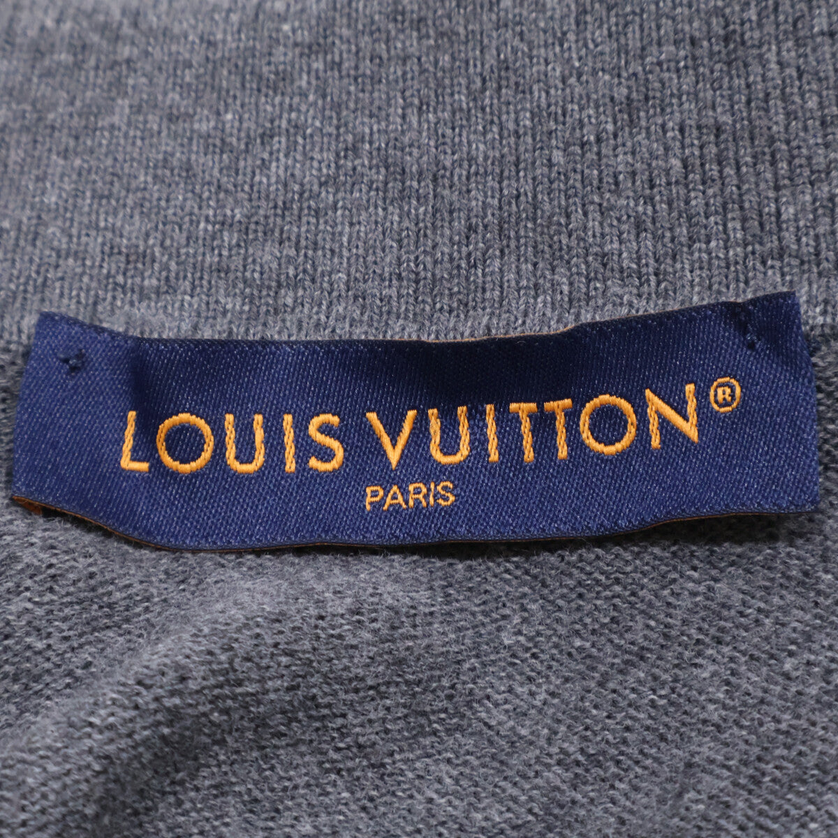 LOUIS VUITTON Louis Vuitton [Domestic/24-Year Model] RM241M Y37 HQN20W Signature Logo Knit Shirt Top