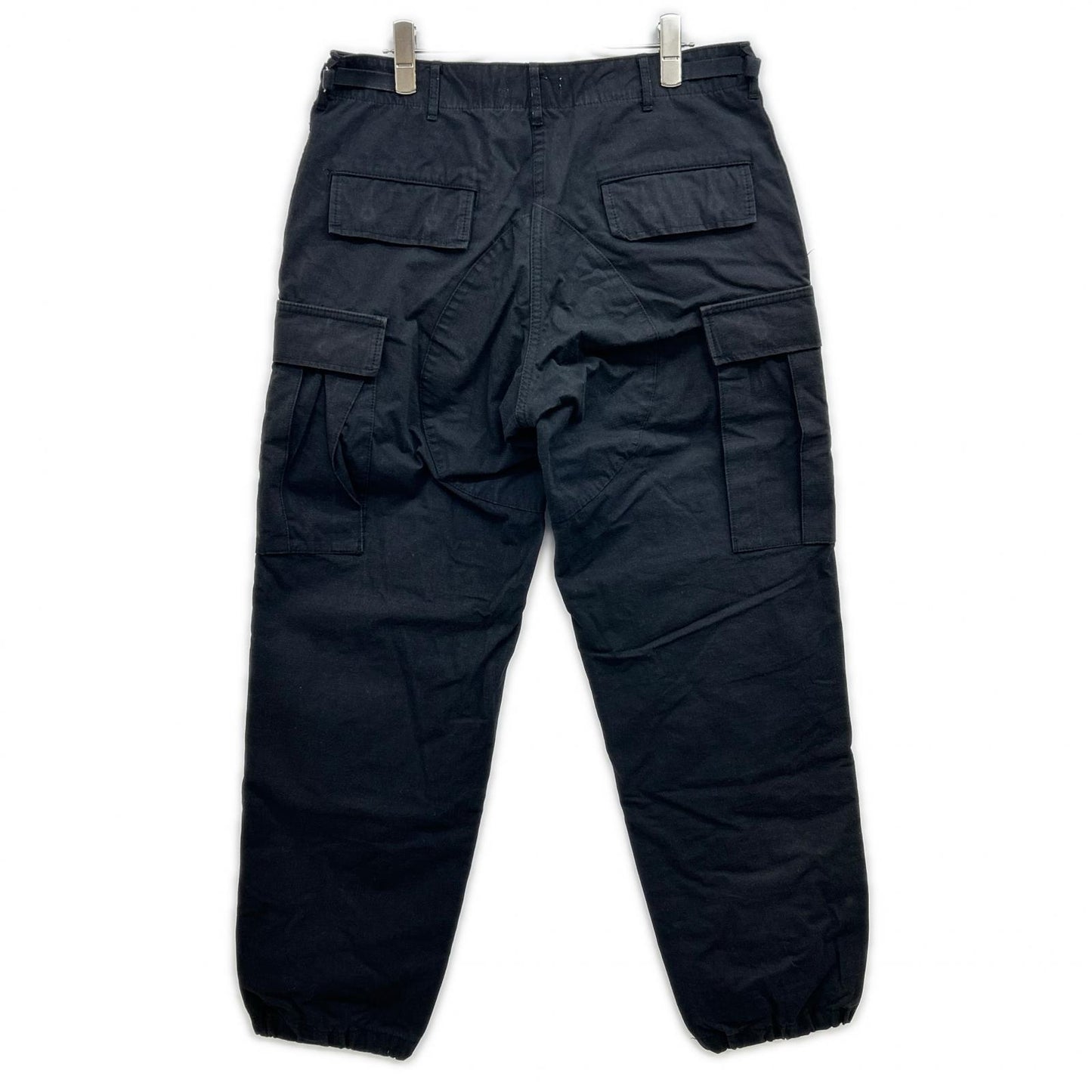 WTAPS Black 18AW JUNGLE TROUSERS Pants Bottoms