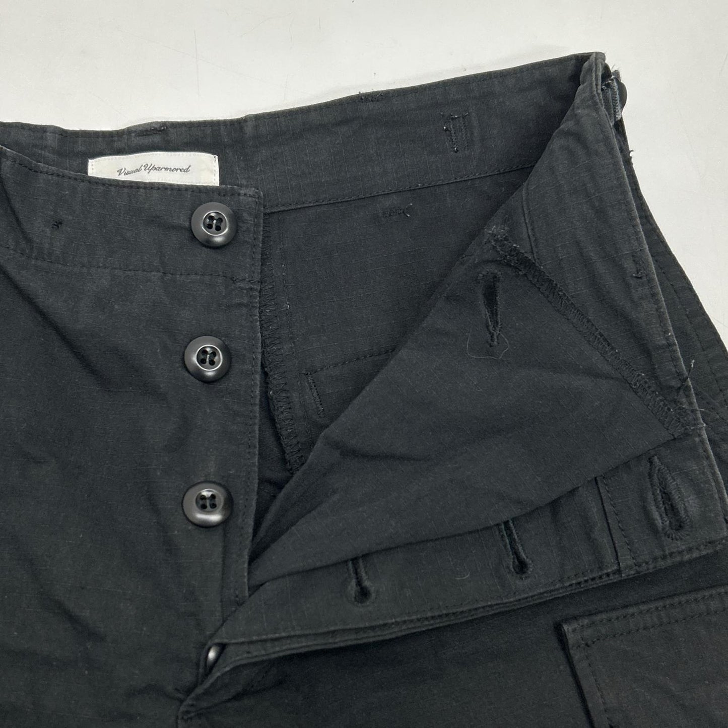 WTAPS Black 18AW JUNGLE TROUSERS Pants Bottoms