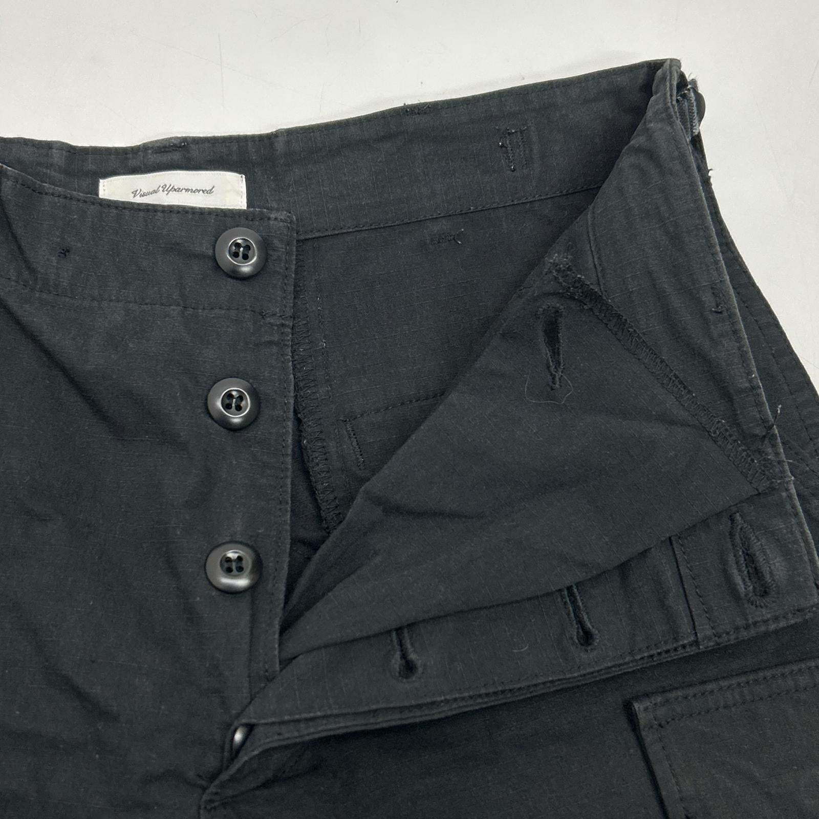 WTAPS Black 18AW JUNGLE TROUSERS Pants Bottoms