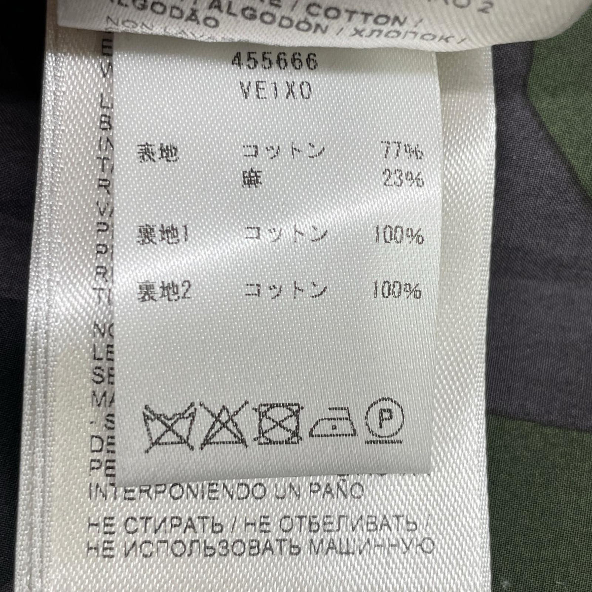 BOTTEGA VENETA ボッテガヴェネタ カーキ チェック スプリング コート コート