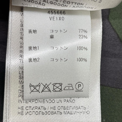 BOTTEGA VENETA ボッテガヴェネタ カーキ チェック スプリング コート コート