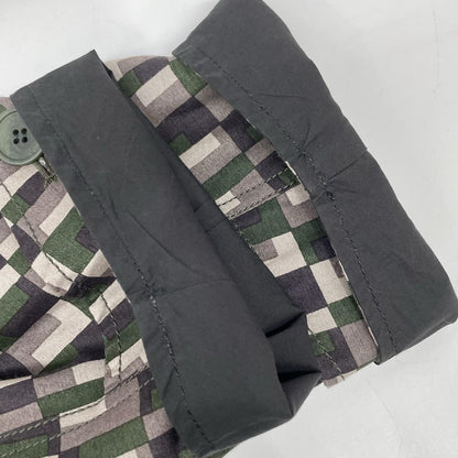 BOTTEGA VENETA ボッテガヴェネタ カーキ チェック スプリング コート コート