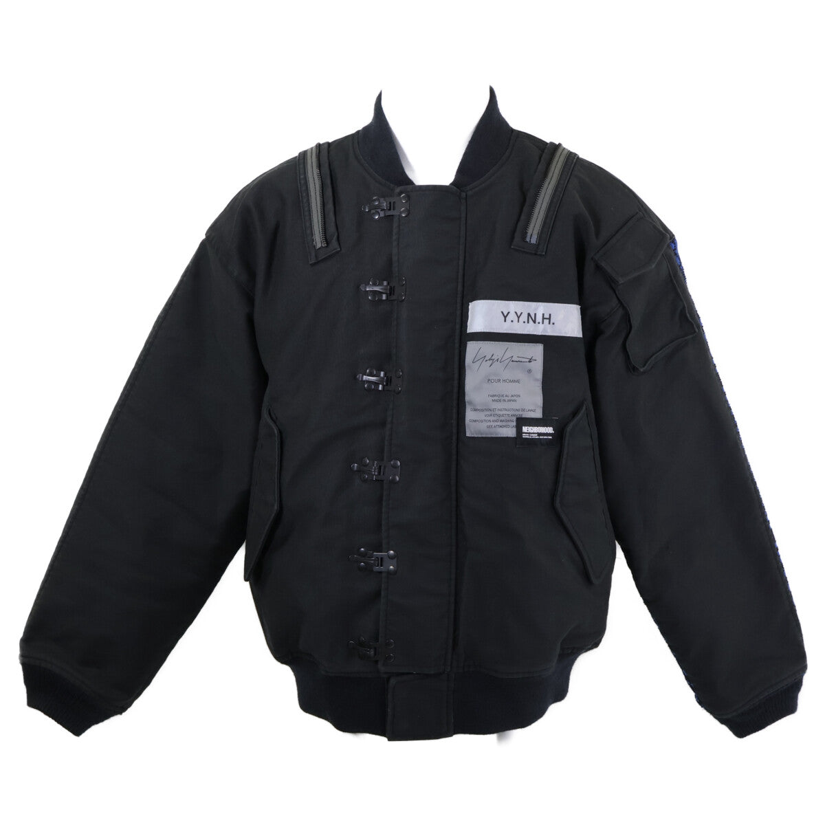 Yohji Yamamoto POUR HOMME ヨウジヤマモトプールオム ｘNEIGHBORHOOD ネイバーフッド【美品/26SS】HK-Y92-059-1-02 A-1 DECK JACKET MOD ダックジャケット ジャケット