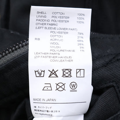Yohji Yamamoto POUR HOMME ヨウジヤマモトプールオム ｘNEIGHBORHOOD ネイバーフッド【美品/26SS】HK-Y92-059-1-02 A-1 DECK JACKET MOD ダックジャケット ジャケット