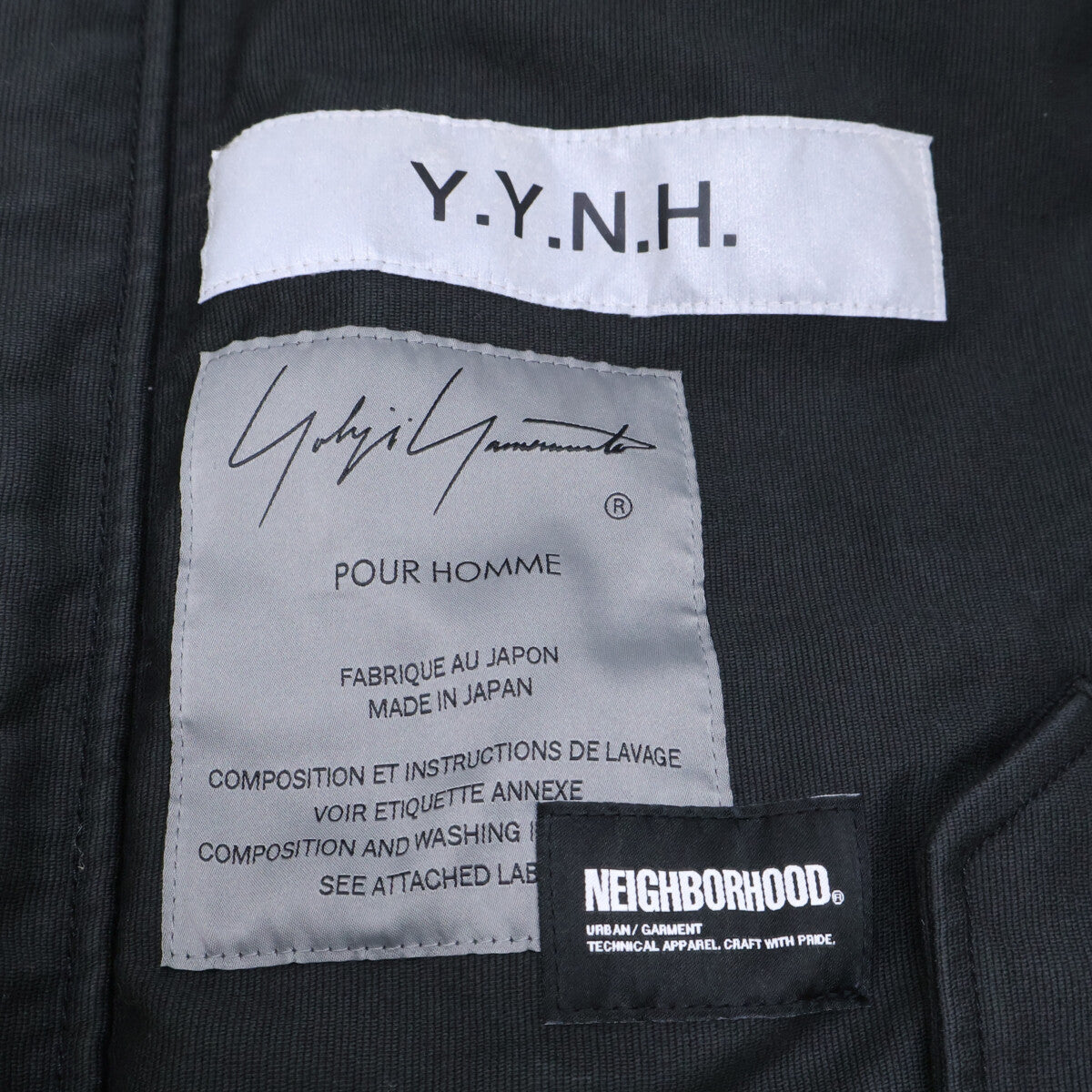 Yohji Yamamoto POUR HOMME ヨウジヤマモトプールオム ｘNEIGHBORHOOD ネイバーフッド【美品/26SS】HK-Y92-059-1-02 A-1 DECK JACKET MOD ダックジャケット ジャケット