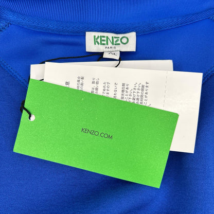 KENZO Blue Cotton Nylon Track Jacket