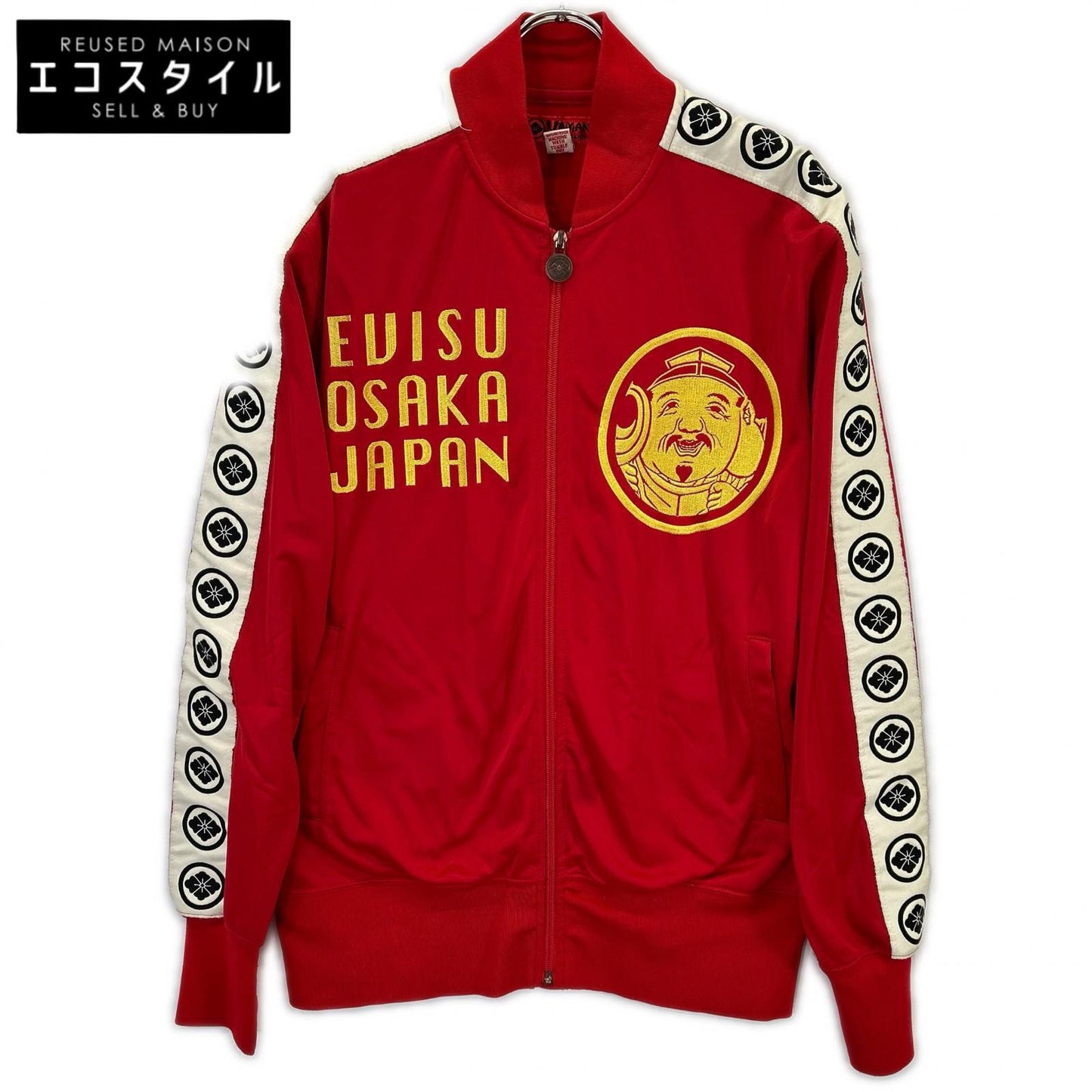 EVISU EVISU 红色 YAMANE 袖线运动夹克 夹克