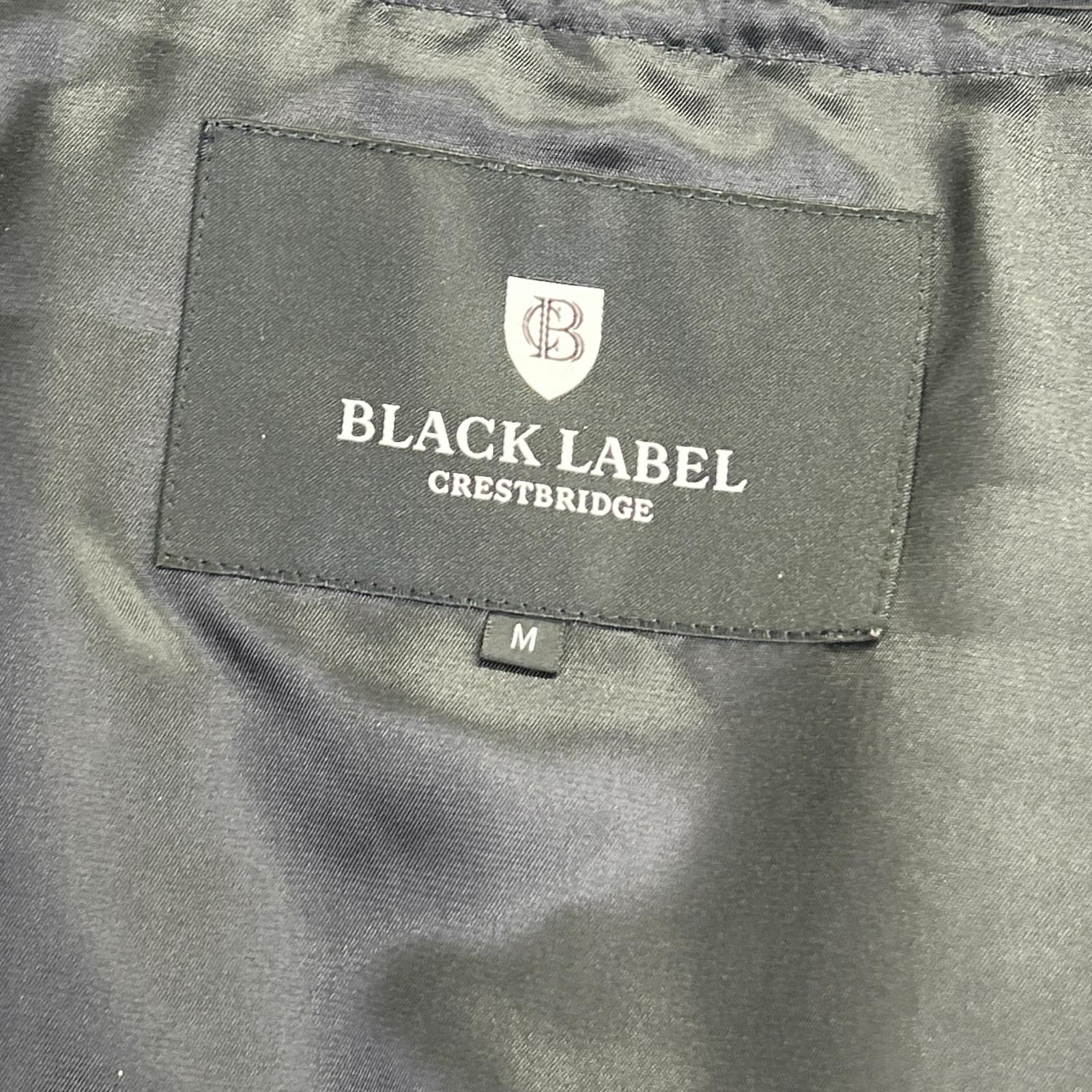 BLACK LABEL CRESTBRIDGE ブラックレーベルクレストブリッジ ブラウン テクニカルウールクレストブリッジチェックステンカラーコート ジャケット