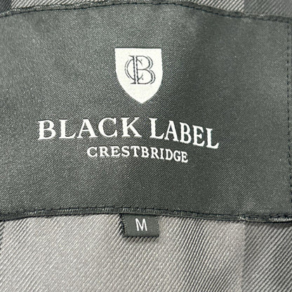 BLACK LABEL CRESTBRIDGE Brown Wool Blend Laminated City Parka Jacket