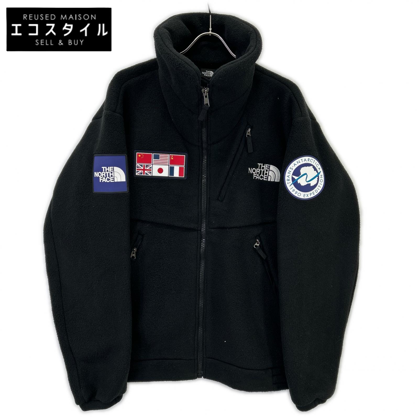NA72235 Black Trans Antarctica Fleece Jacket XL Men's