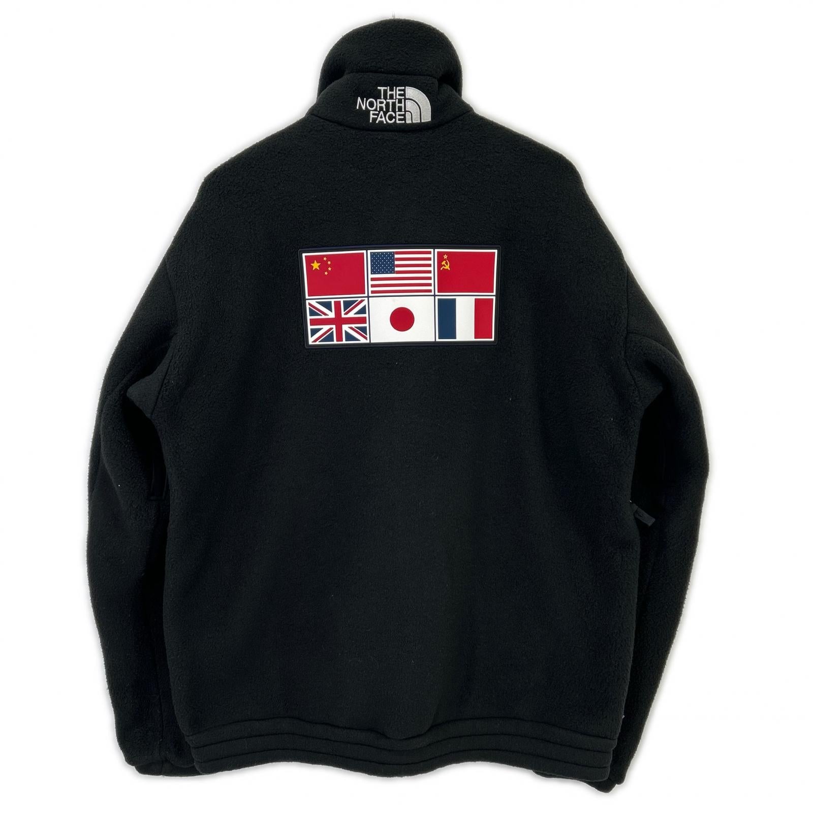 NA72235 Black Trans Antarctica Fleece Jacket XL Men's