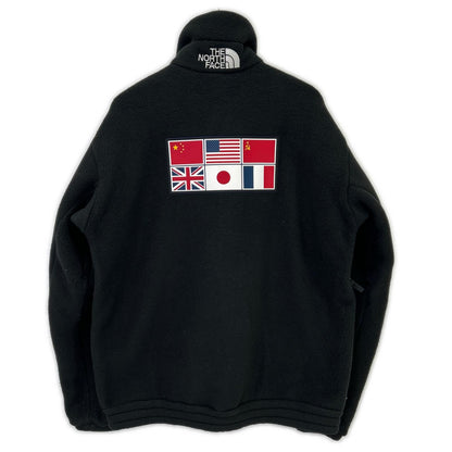 NA72235 Black Trans Antarctica Fleece Jacket XL Men's