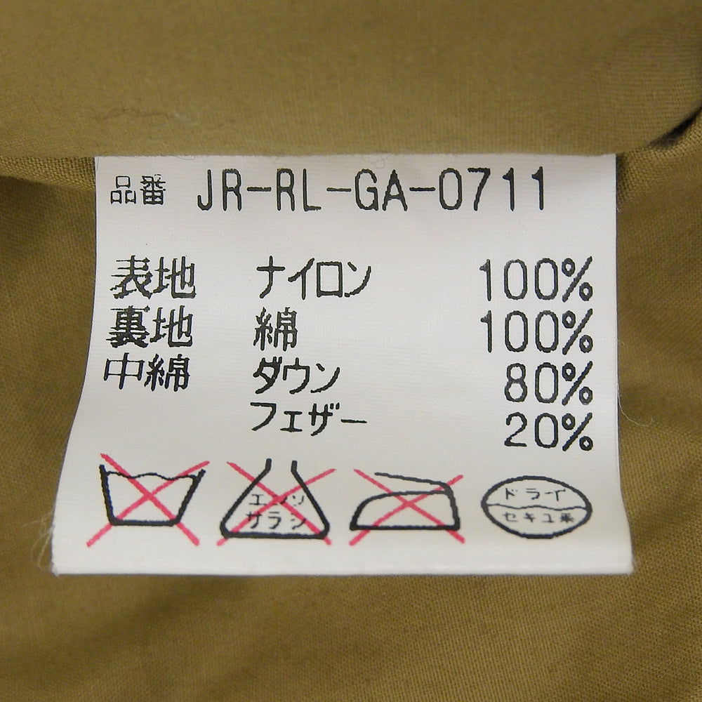 POLO RALPH LAUREN ポロ ラルフローレン チェック ダウンジャケット アウター メンズ レッド×ブラック M 90s ジャケット