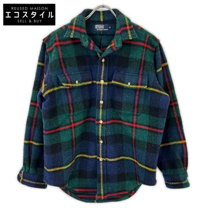 POLO RALPH LAUREN ポロ ラルフローレン グリーン系 ブロックチェック シャツジャケット ジャケット