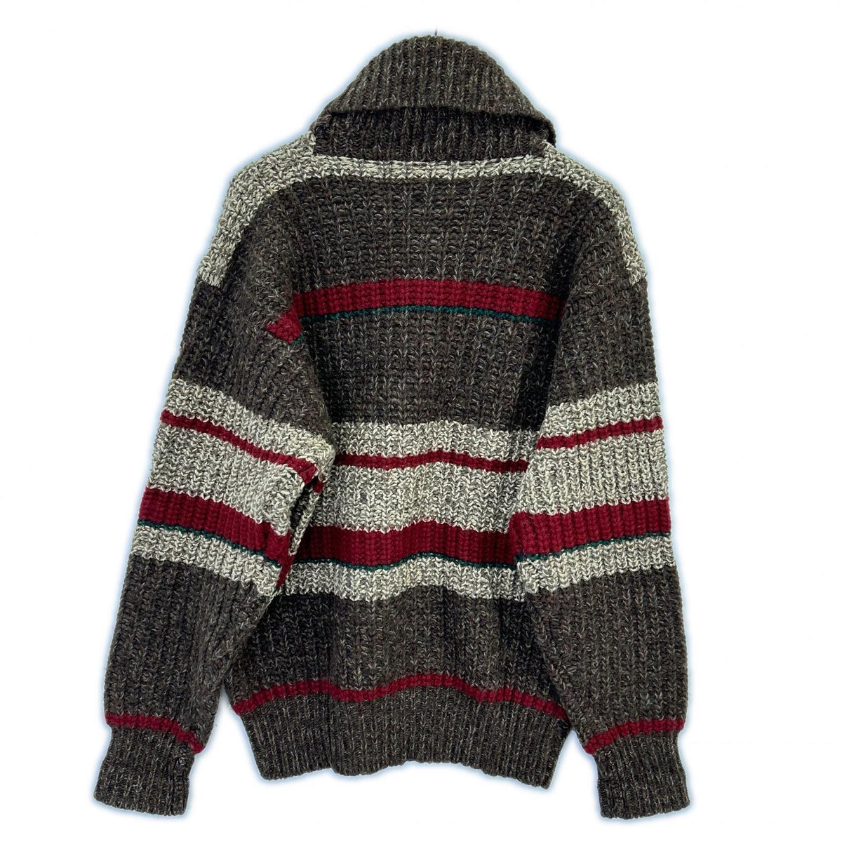 POLO RALPH LAUREN ポロ ラルフローレン 90s ブラウン ウール クルミボタン ショールカラー ニット トップス