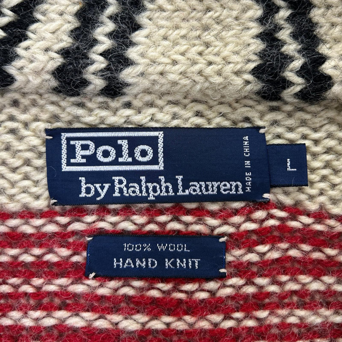 POLO RALPH LAUREN ポロ ラルフローレン ウール チェック柄 バンドニット カーディガン トップス