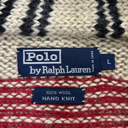 POLO RALPH LAUREN ポロ ラルフローレン ウール チェック柄 バンドニット カーディガン トップス