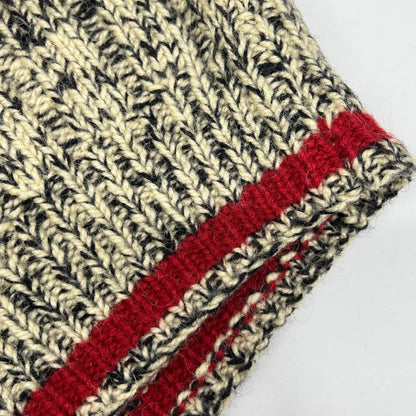 POLO COUNTRY Ivory Wool Crew Neck Knit Top M
