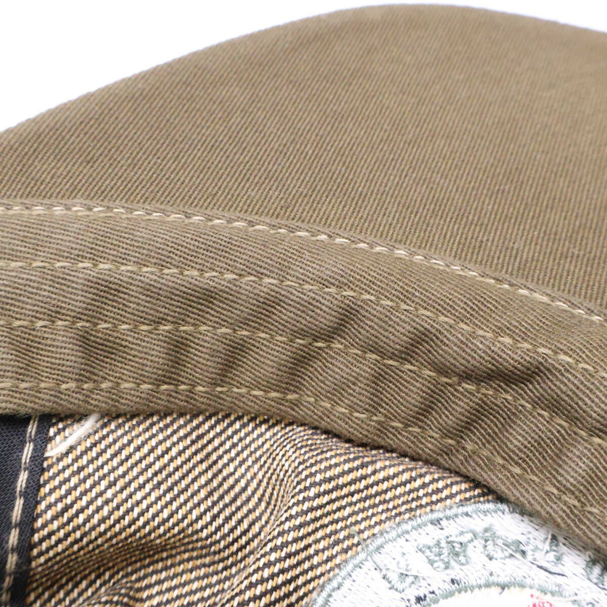 Polo Sport Ralph Lauren 90s Patch Embroidery Leather Visor Cap Hat