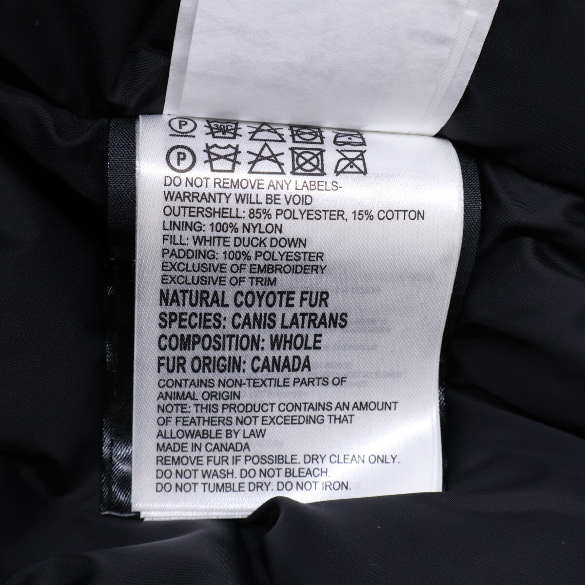 CANADA GOOSE カナダグース 3438JM Jasper Parka ジャスパー パーカー ファー付ダウンジャケット ジャケット