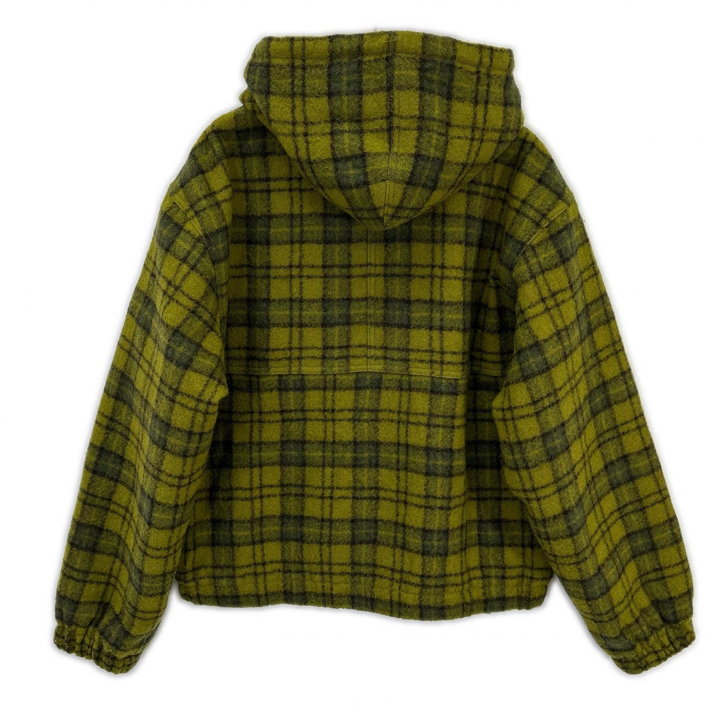 24AW 115811 绿色 格纹 羊毛格纹工装夹克 M 男士