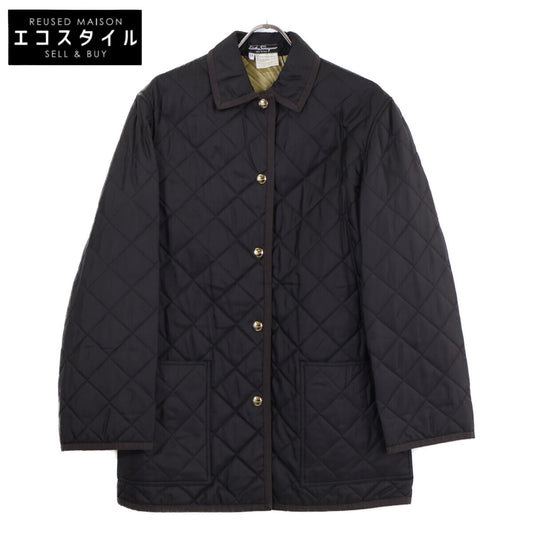 Salvatore Ferragamo サルヴァトーレフェラガモ 136180843 シルク キルティング ジャケット ジャケット