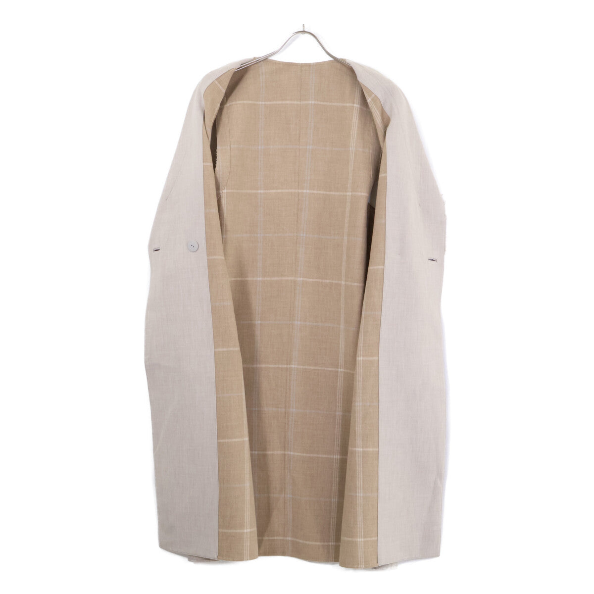 BALLSEY 【Excellent condition】11-07-24-07233 Plain Double-Faced Faux Fur Pocket Long Gilet/Vest