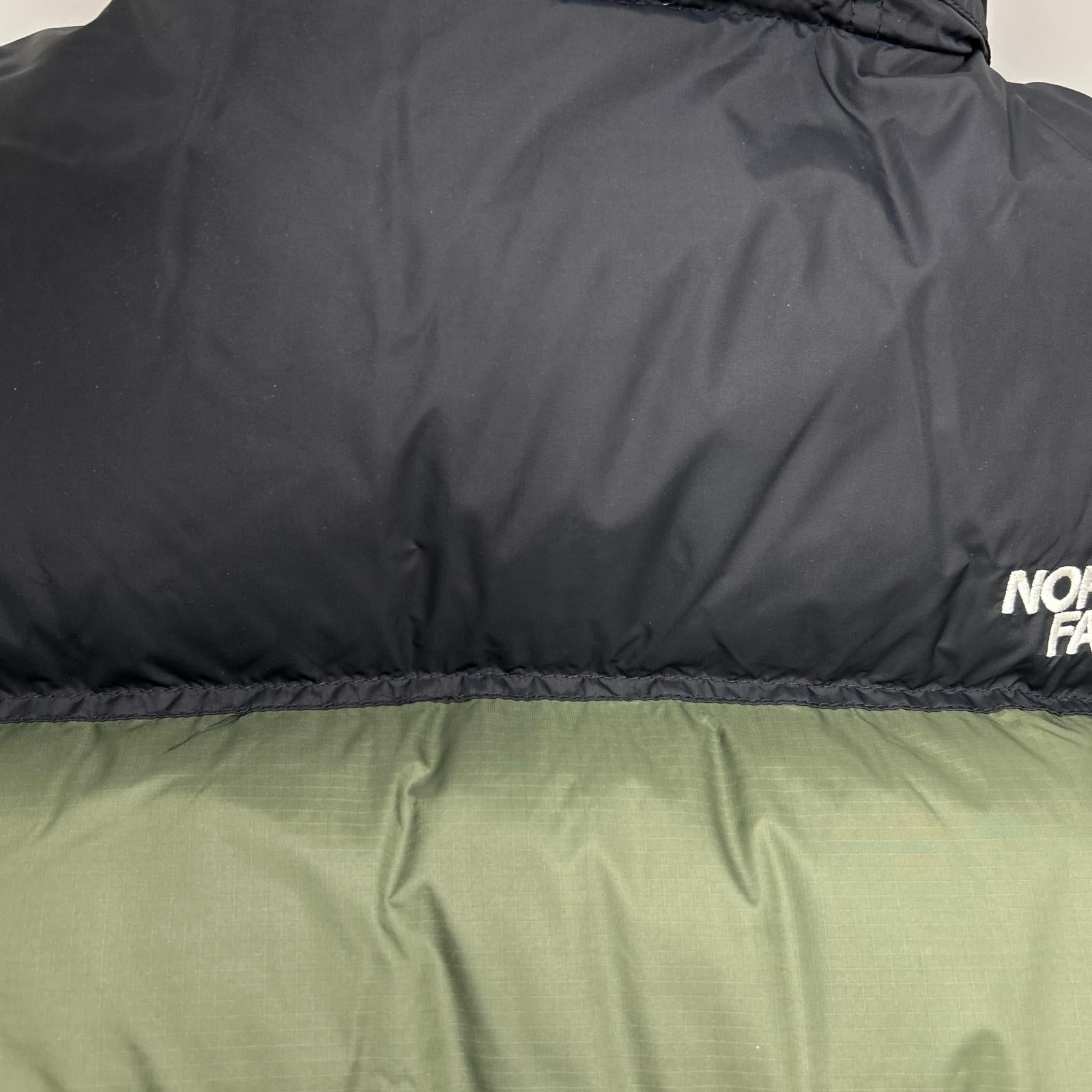 THE NORTH FACE NF0A3C8D Khaki x Black Nuptse Jacket L