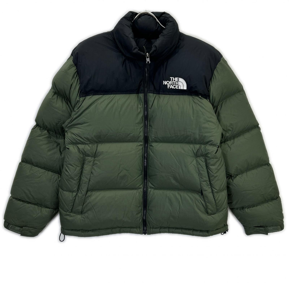 THE NORTH FACE ノースフェイス NF0A3C8D カーキ×ブラック ヌプシジャケット ジャケット