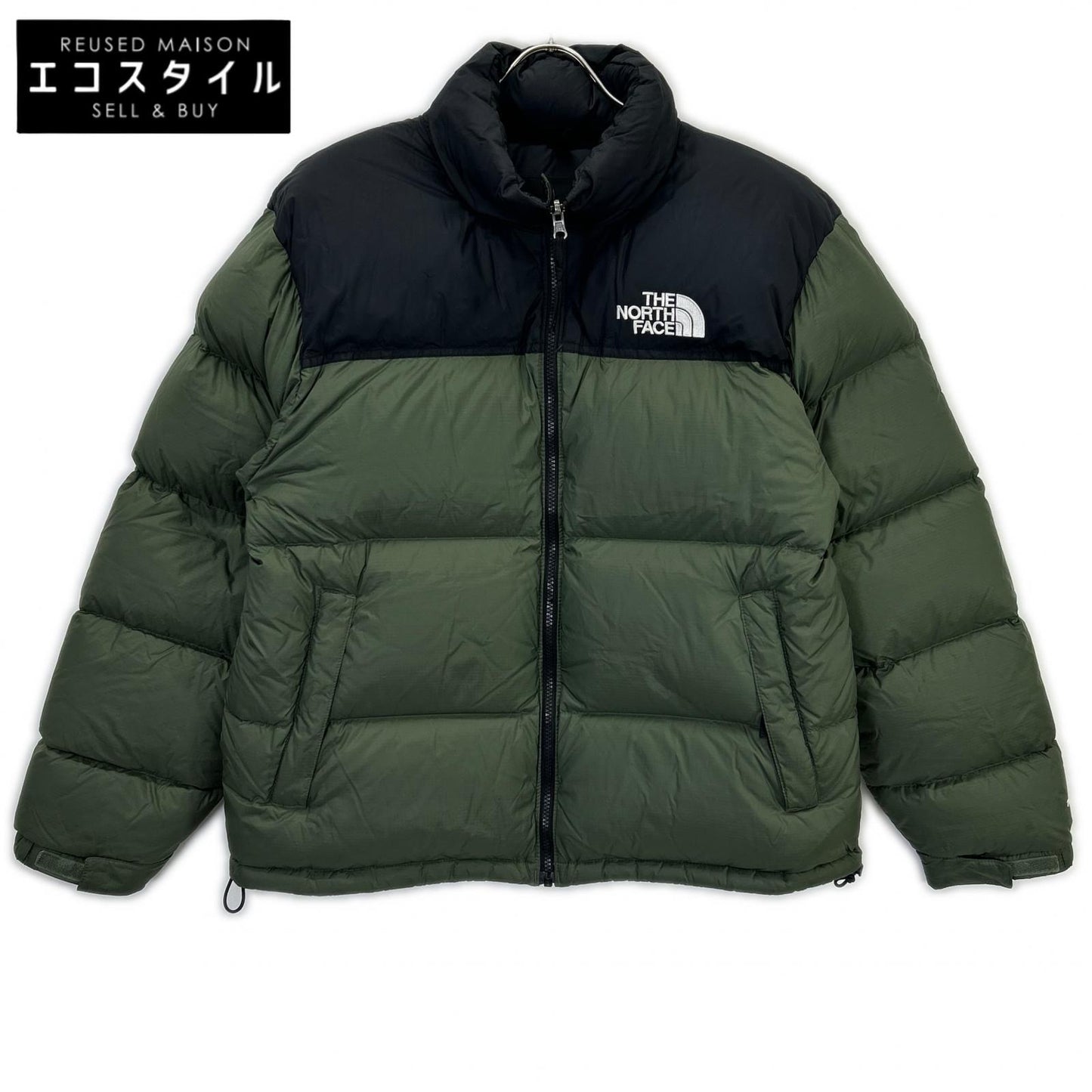 THE NORTH FACE ノースフェイス NF0A3C8D ｶｰｷ×ﾌﾞﾗｯｸ ﾇﾌﾟｼｼﾞｬｹｯﾄ ジャケット L