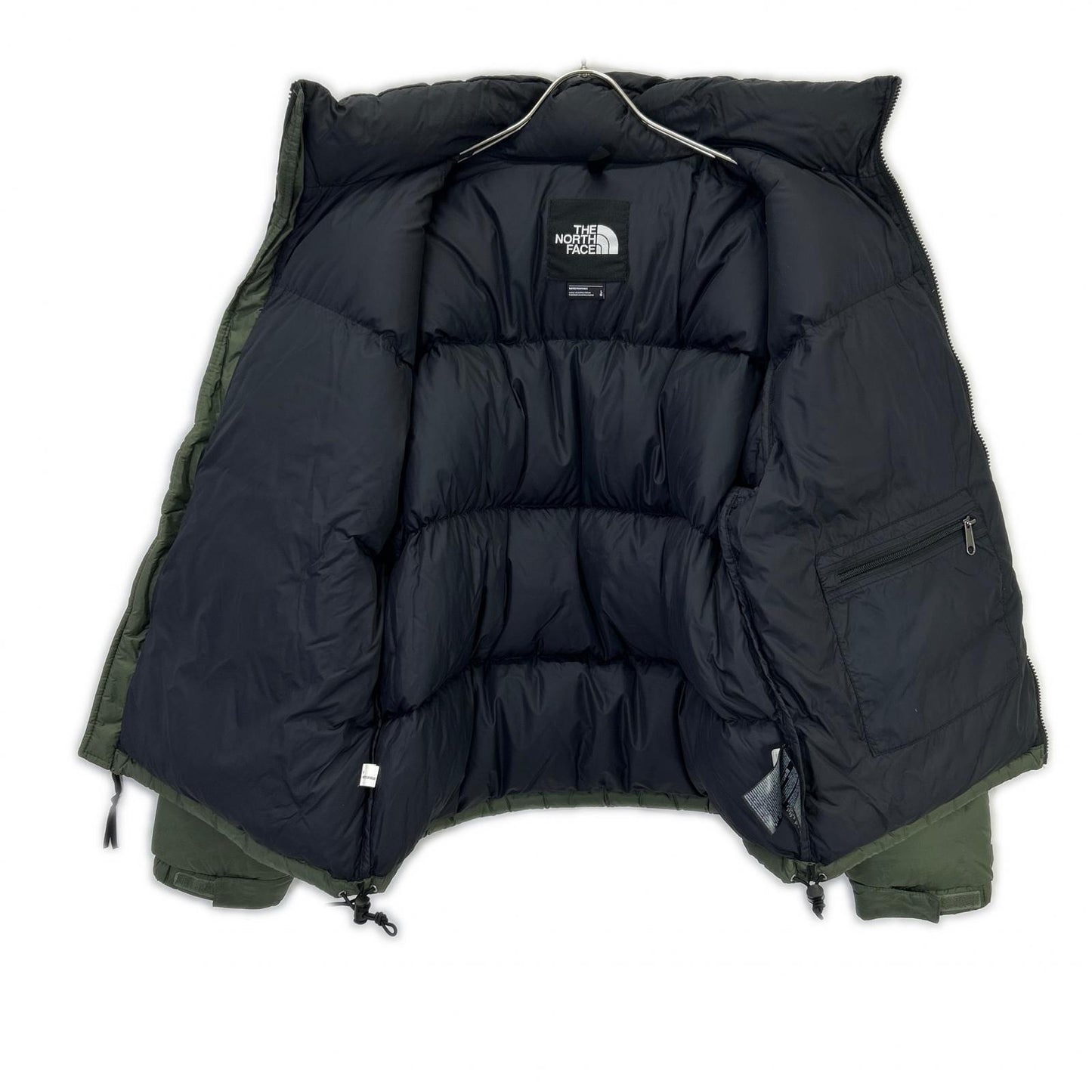 THE NORTH FACE ノースフェイス NF0A3C8D ｶｰｷ×ﾌﾞﾗｯｸ ﾇﾌﾟｼｼﾞｬｹｯﾄ ジャケット L