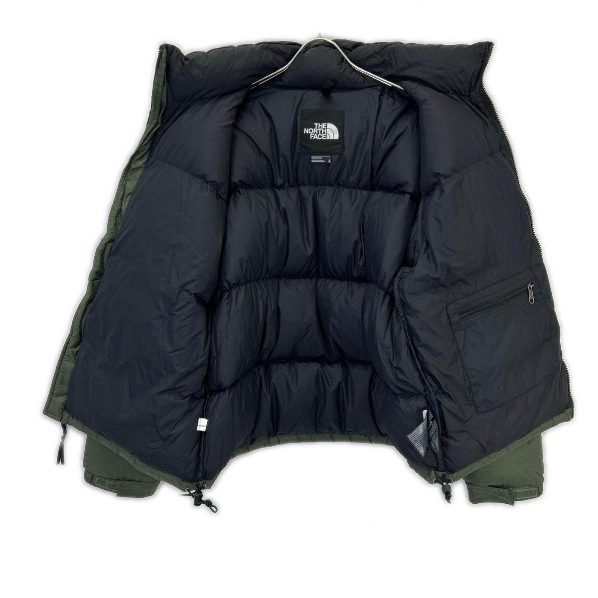 THE NORTH FACE ノースフェイス NF0A3C8D カーキ×ブラック ヌプシジャケット ジャケット