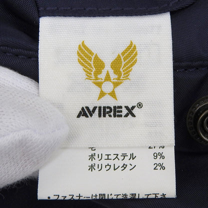 AVIREX アヴィレックス MA-1 リバーシブル フライト ジャケット アウター メンズ ネイビー オレンジ L 6132077 ジャケット