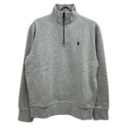 POLO RALPH LAUREN ポロ ラルフローレン 23年 グレー ハーフジップ フリース スウェットシャツ トップス