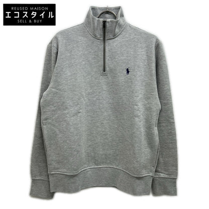 POLO RALPH LAUREN ポロ ラルフローレン 23年 グレー ハーフジップ フリース スウェットシャツ トップス