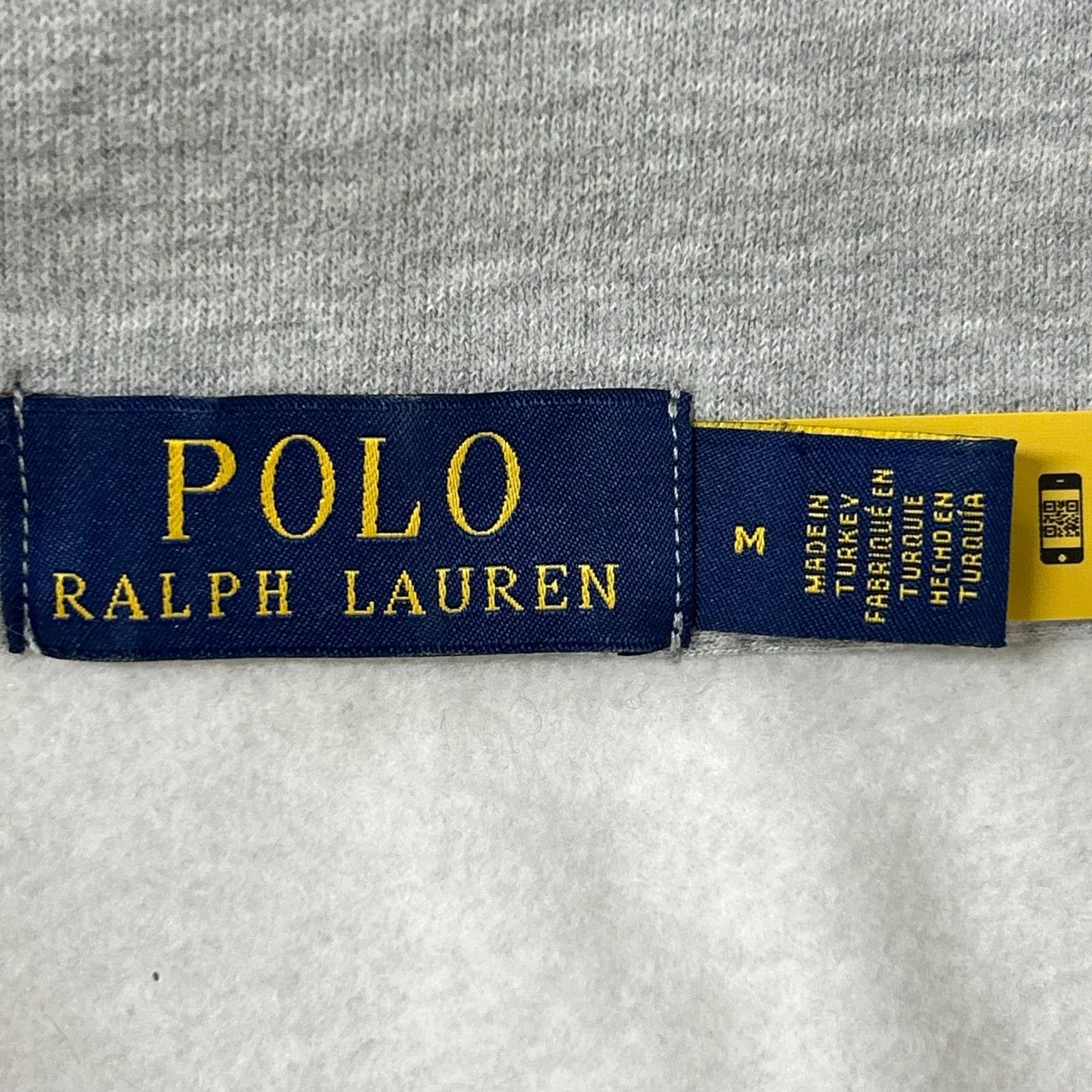POLO RALPH LAUREN ポロ ラルフローレン 23年 グレー ハーフジップ フリース スウェットシャツ トップス
