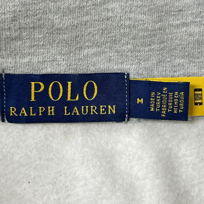 POLO RALPH LAUREN ポロ ラルフローレン 23年 グレー ハーフジップ フリース スウェットシャツ トップス