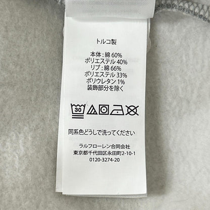 POLO RALPH LAUREN ポロ ラルフローレン 23年 グレー ハーフジップ フリース スウェットシャツ トップス