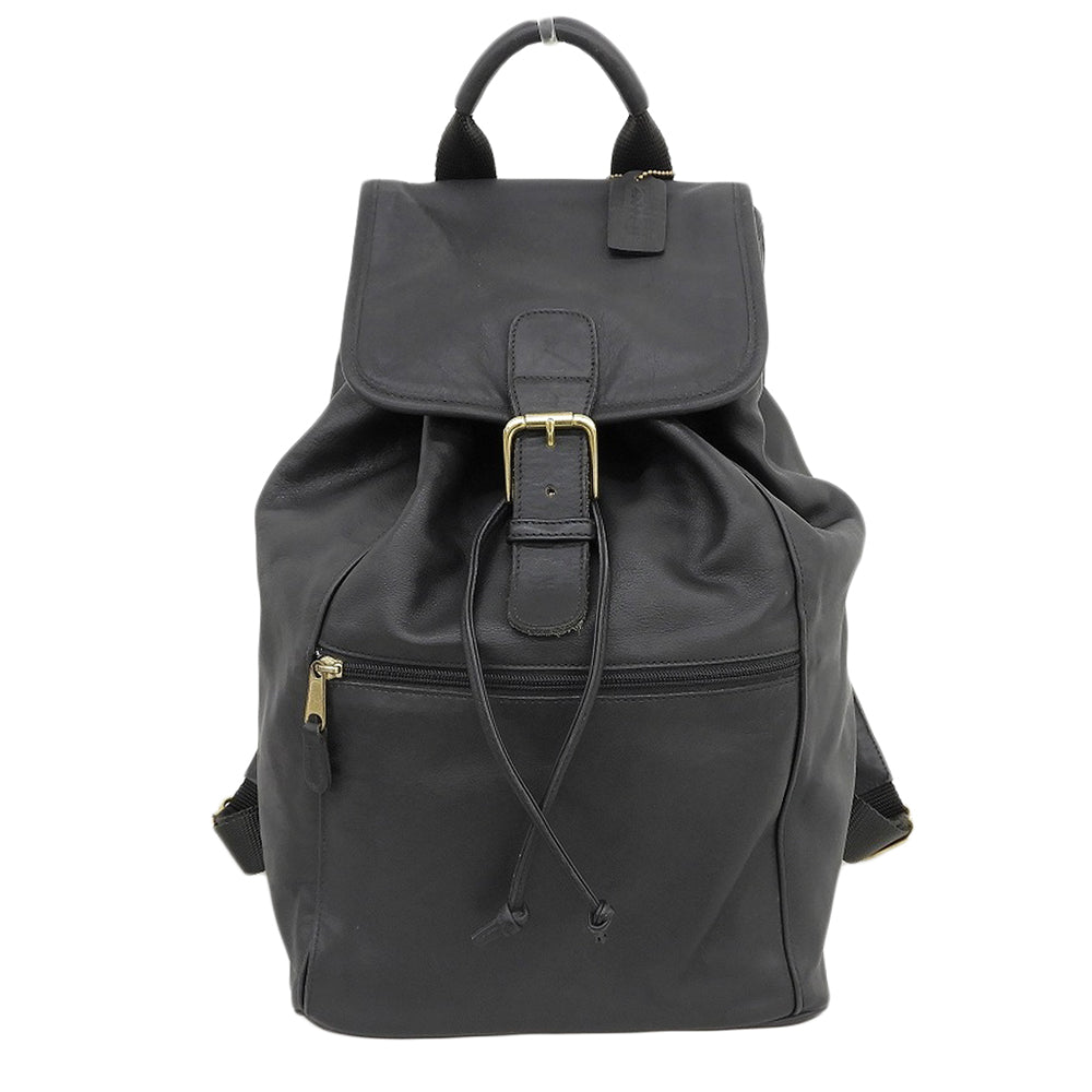 COACH 蔻驰 Old Coach 复古皮革双肩包 女款 黑色 0529 双肩包