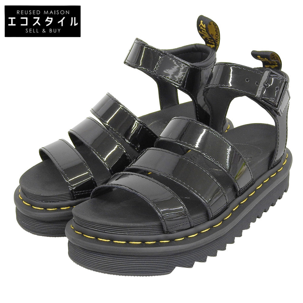 Dr.Martens 马丁靴 绑带凉鞋 女士 黑色 37 UK4 24192001 鞋子