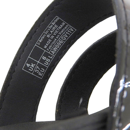 Dr.Martens 马丁靴 绑带凉鞋 女士 黑色 37 UK4 24192001 鞋子