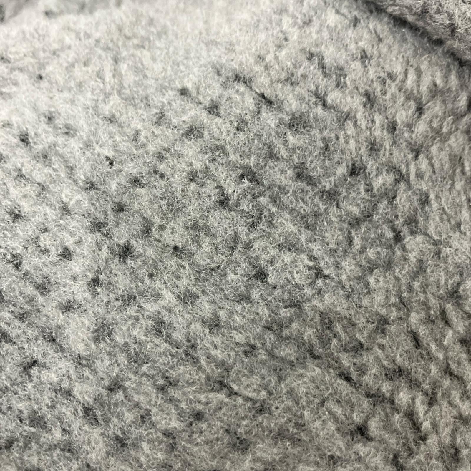 THE NORTH FACE PURPLE LABEL N25FA053 Gray Wool Fleece Zip-Up Sweater Tops