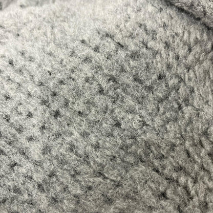 THE NORTH FACE PURPLE LABEL N25FA053 Gray Wool Fleece Zip-Up Sweater Tops
