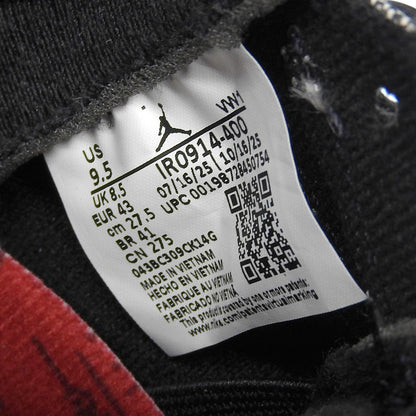 NIKE Unused Air Jordan 3 Denim Shoes Men's Black Gym Red 27.5cm IR0914-400 Shoes