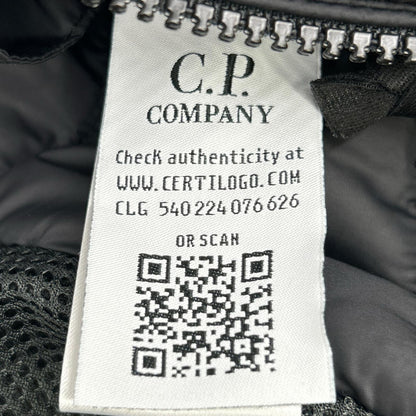 C.P.COMPANY C.P. Company 07CMOW018A Black Nylon Jacket Jacket 46
