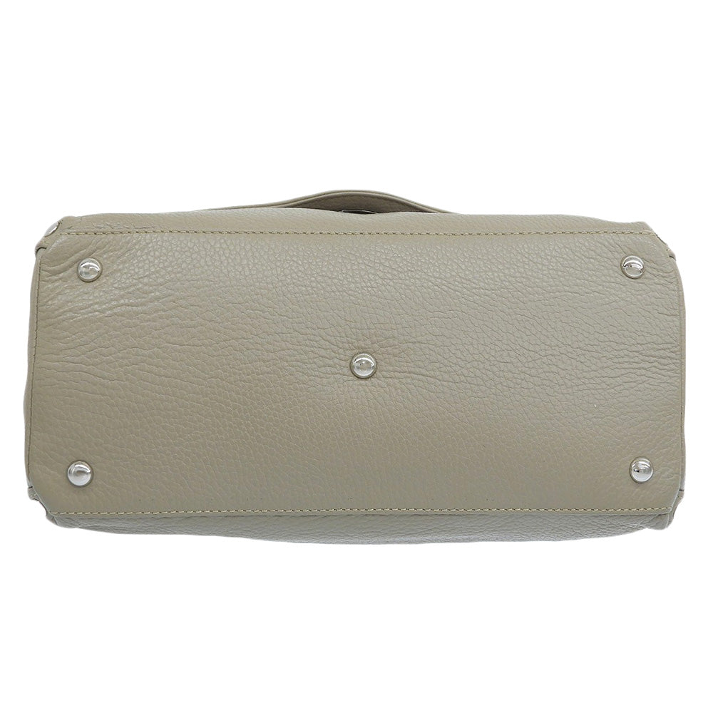 ZANELLATO ザネラート ポスティーナS レザー 2WAY ショルダーバッグ ハンドバッグ レディース グレージュ 38230835 ハンドバッグ