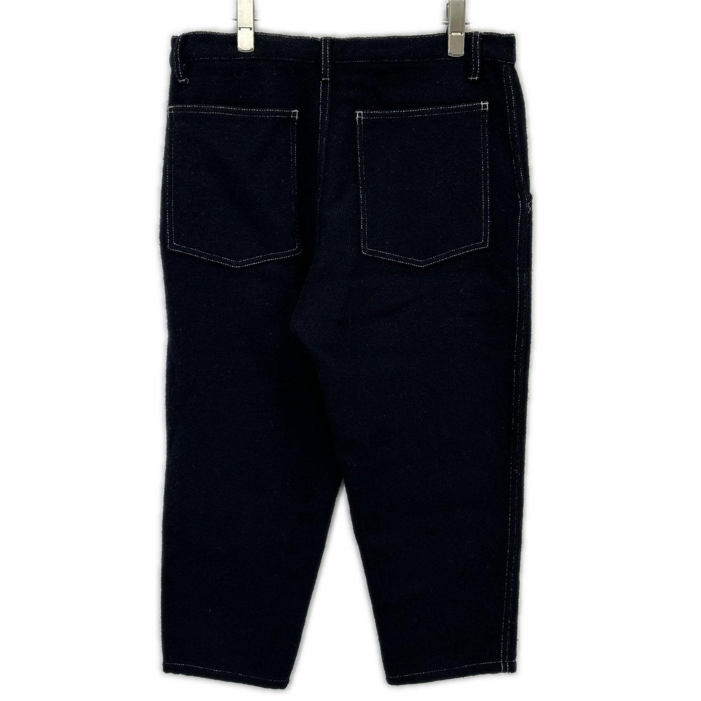 COMME des GARCONS SHIRT W19144 Black Tapered Pants Bottoms