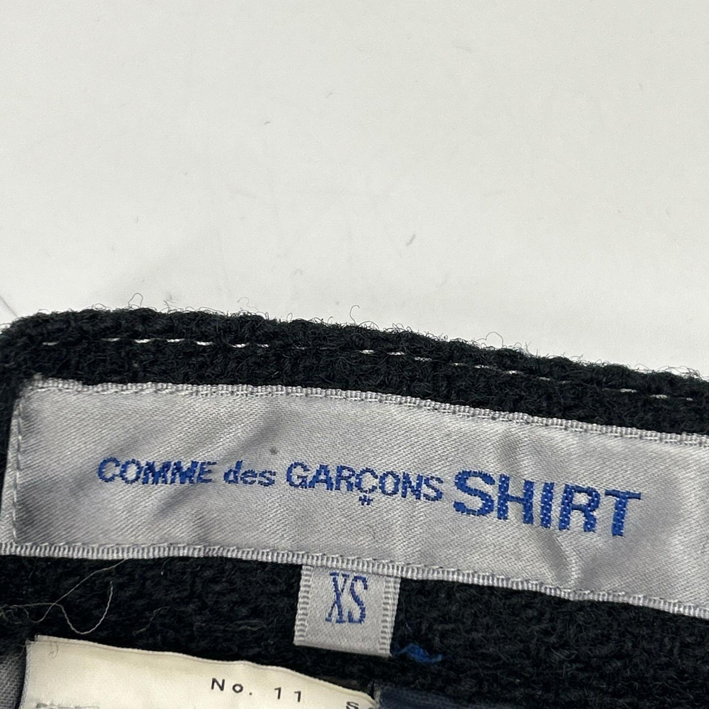 COMME des GARCONS SHIRT W19144 Black Tapered Pants Bottoms