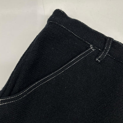 COMME des GARCONS SHIRT W19144 Black Tapered Pants Bottoms